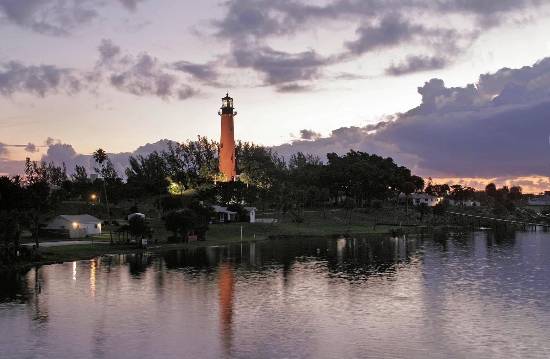 The Jupiter Inlet Lighthouse on Florida's Treasure Coast